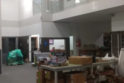 Estrutura operacional da Serra Fulfillment em Lages/SC